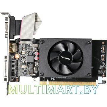 Видеокарта Gigabyte GeForce GT 710 1GB DDR3 (GV-N710D3-1GL)